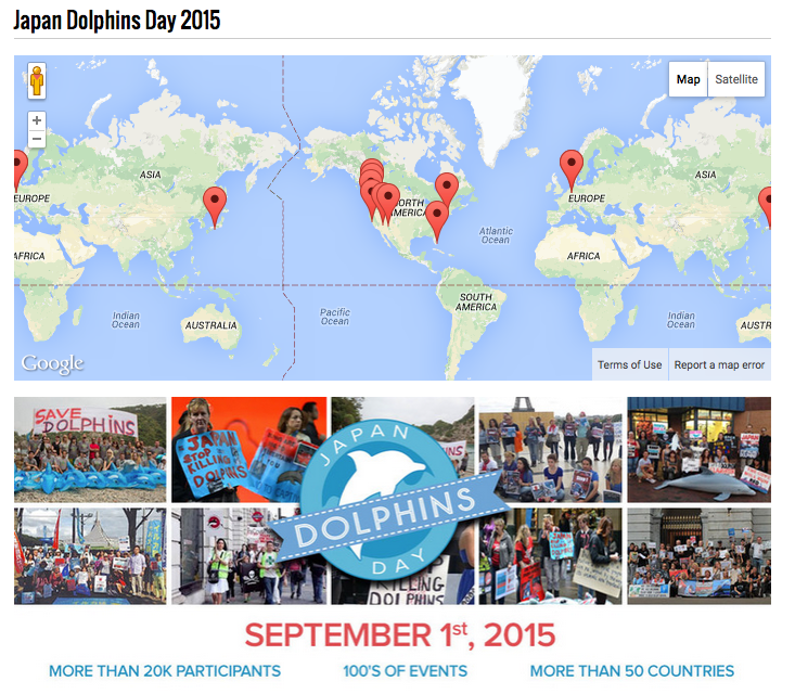 Japan Dolphin's Day Events 2015